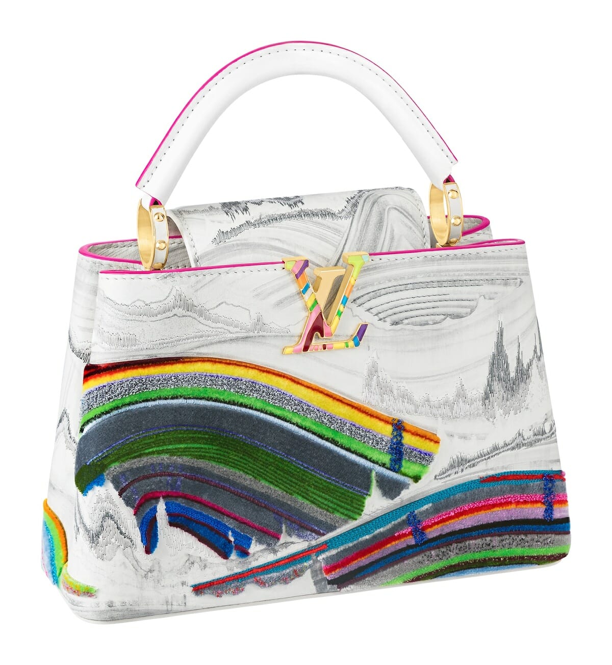 Louis Vuitton has designer handbags at Artycapucines