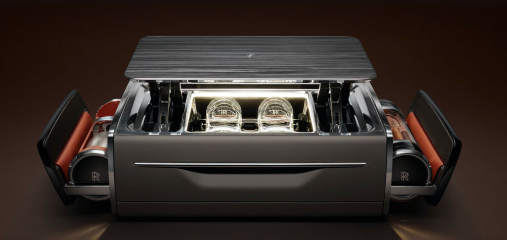 Rolls-Royce Presents the Rolls-Royce Cellarette, an Exclusive Whisky and Cigar Chest
