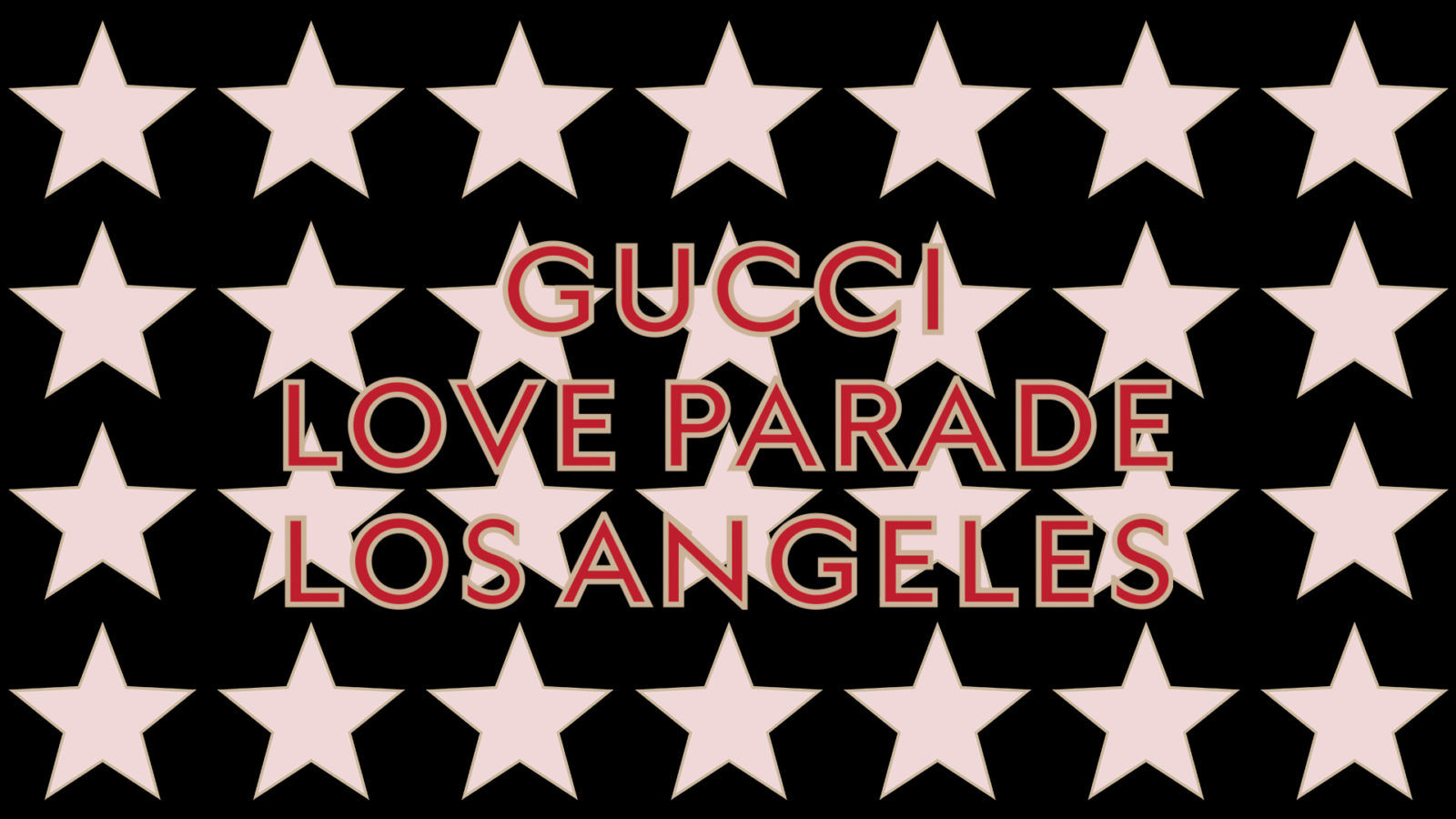 Love is all around: Gucci Love Parade takes over the Hollywood