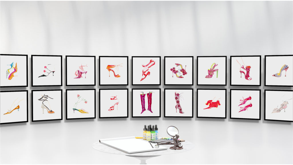 Manolo Blahnik Opens a Virtual Museum to Celebrate the Brand’s 50th Anniversary