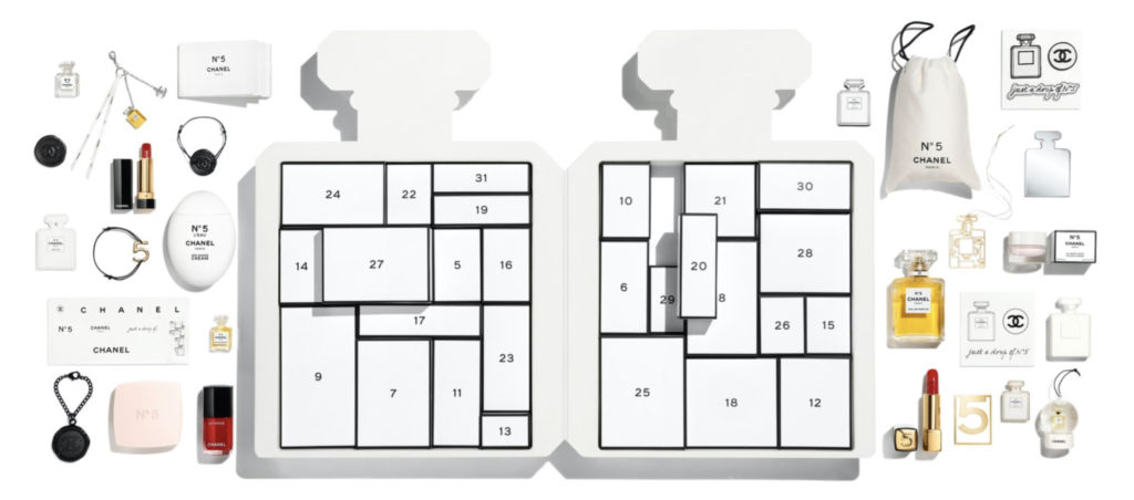 Chanel Paris Limited Edition The Advent Calendar N°5 24 Items 100th  ANNIVERSARY