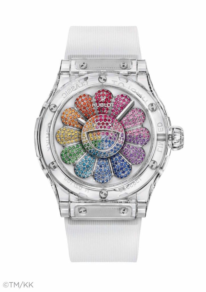 Hublot and Takashi Murakami Collaboration: All-Black Diamond Watch