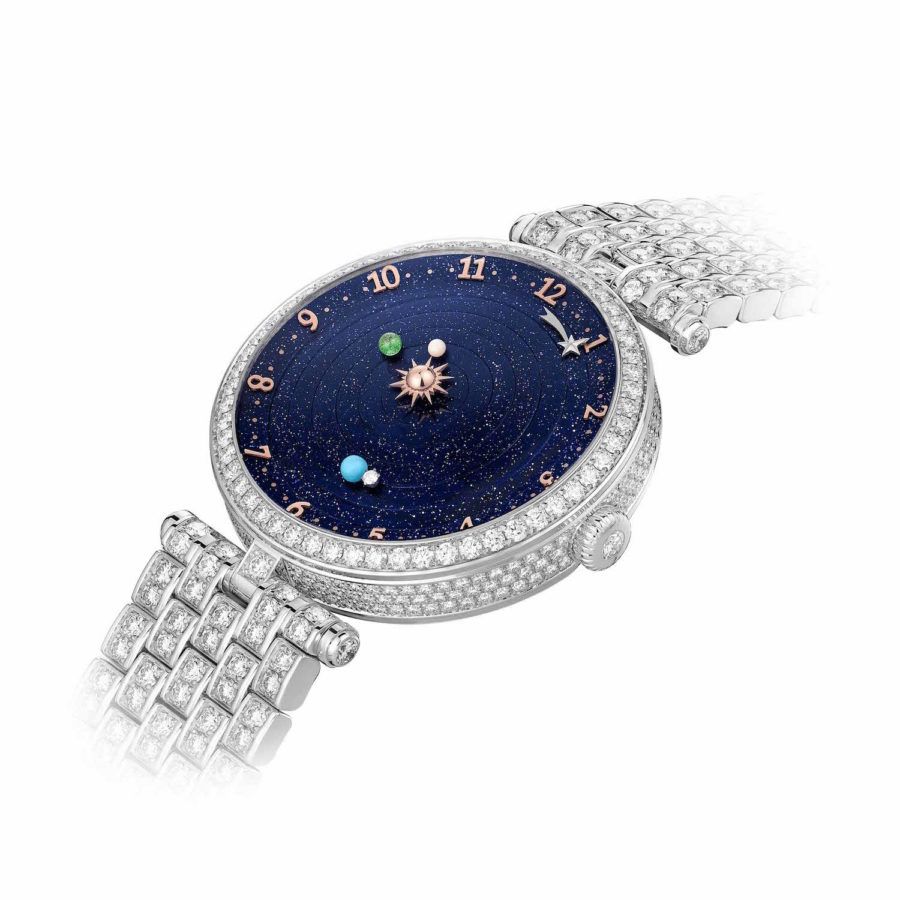 Van Cleef & Arpels’ ‘Poetic Astronomy’ Timepieces Lets You Wear Galaxies on Your Wrist