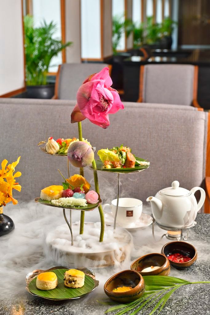 unconventional afternoon tea