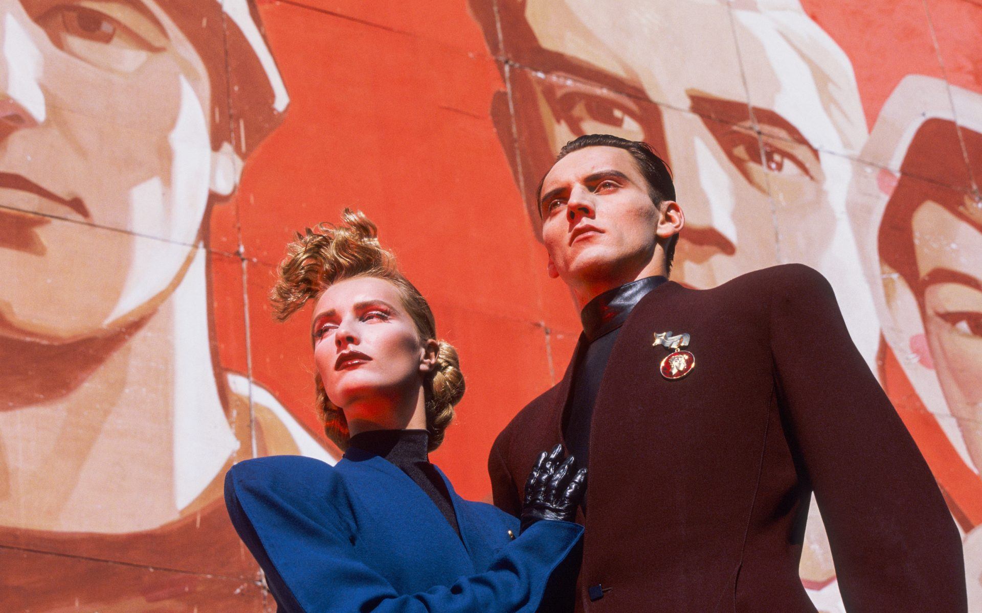 80s Thierry Mugler 美品　ノーカラー　ジャケット 9号 Artisan Rebel: Remembering Manfred Thierry Mugler