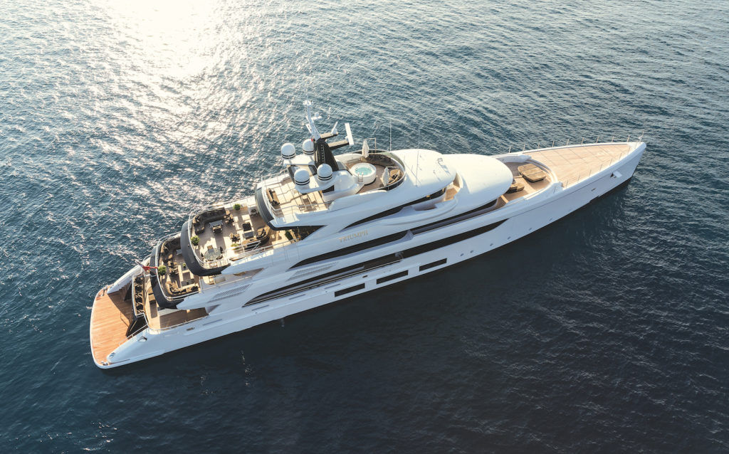 Benetti’s 65-Metre M/Y Triumph Megayacht is a Masterpiece of Engineering and Comfort
