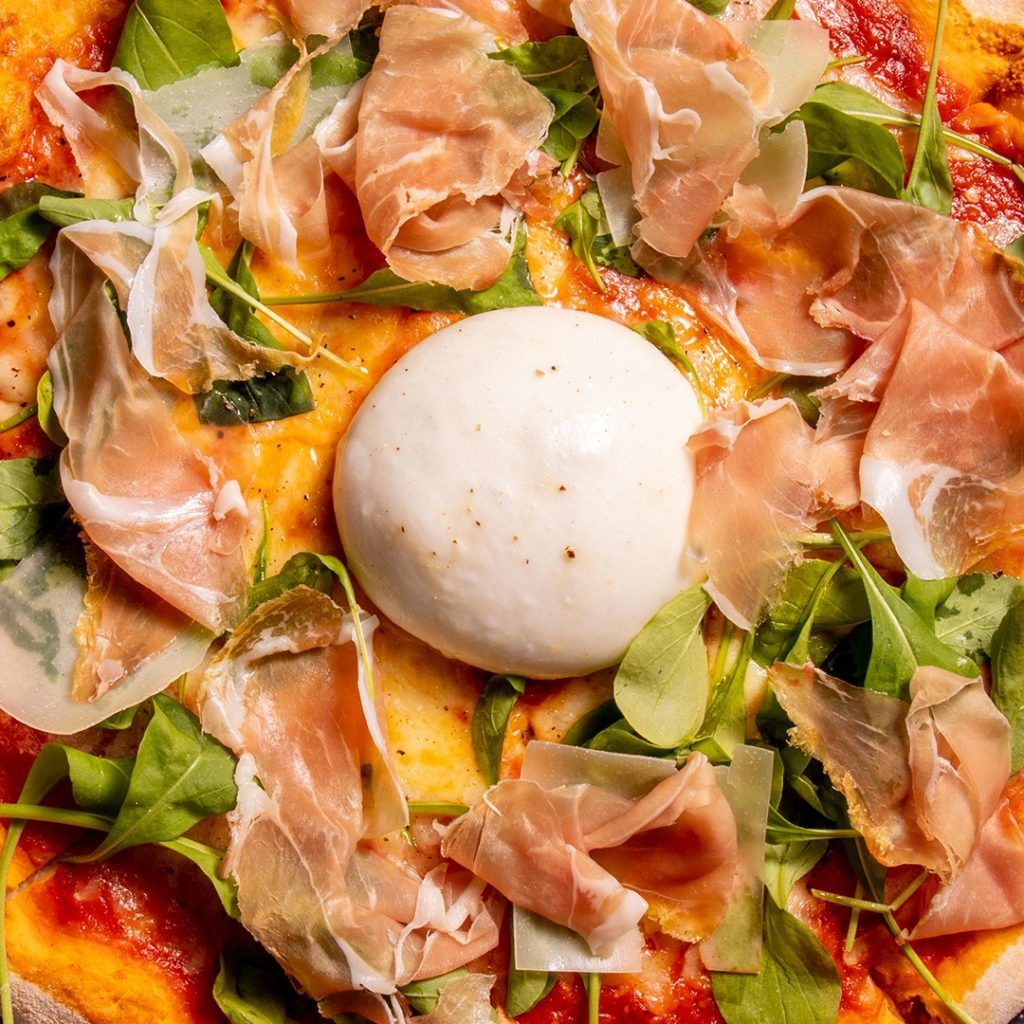 burrata pizza Bangkok