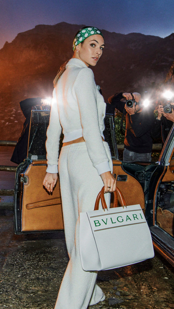 Bulgari BVLGARI shoulder bag Cloth ref.367526 - Joli Closet