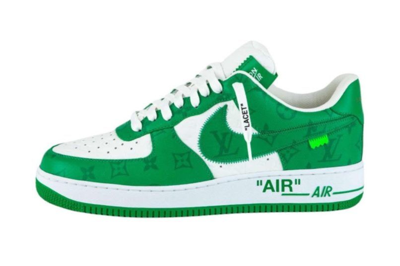 Jual Sepatu Nike Air Force 1 x Louis Vuitton LV Custom