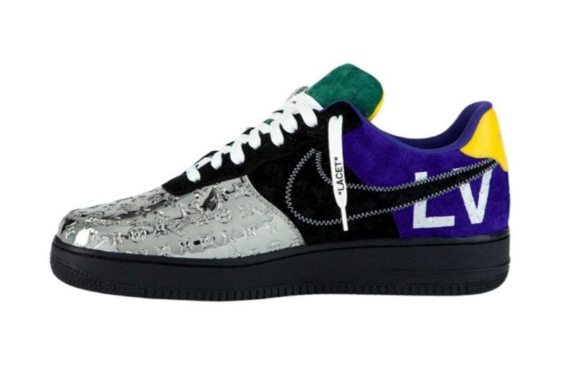 black air force 1 louis vuitton