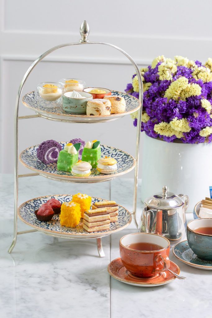 unconventional afternoon tea