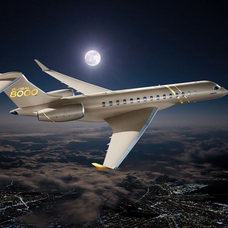 Bombardier Launches Global 8000, The World's Fastest Business Jet