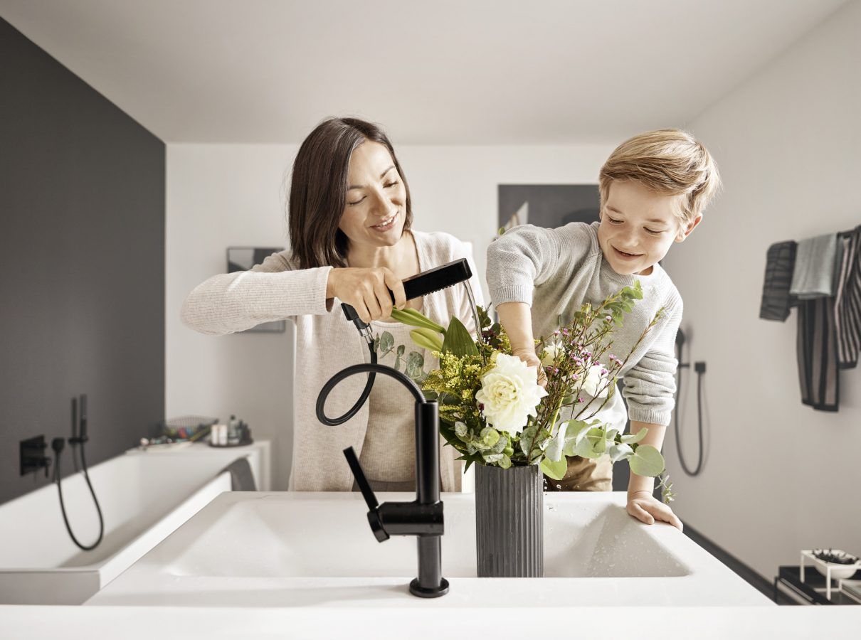 Meet the hansgrohe Finoris: The All-Inclusive Faucet Your Bathroom Desperately Needs