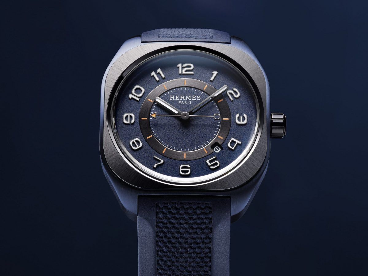 On the Wrist: Shades of Blue in the Hermès’ H08 watch