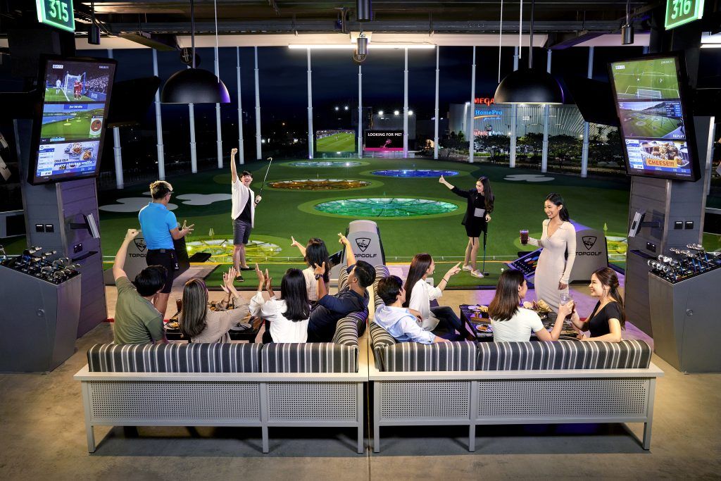Topgolf invites celebrities to ring in the opening of Topgolf Megacity BKK
