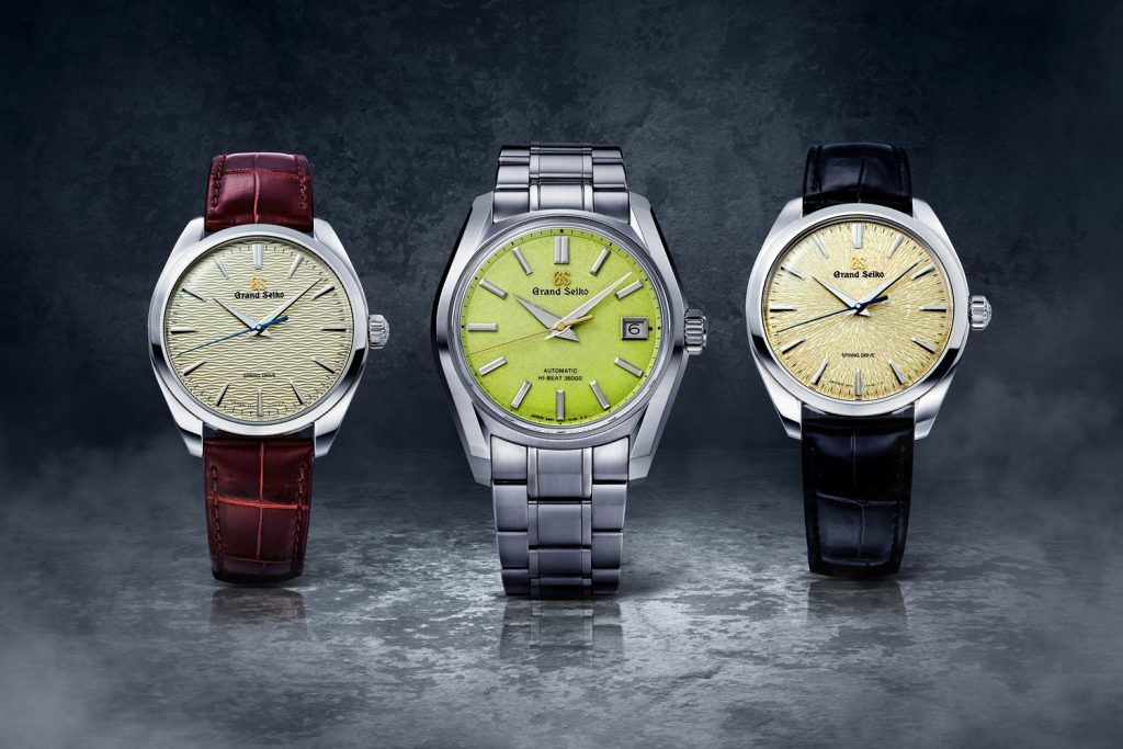 Grand Seiko Launches Three Nature-Inspired Watches Available Only in Thailand