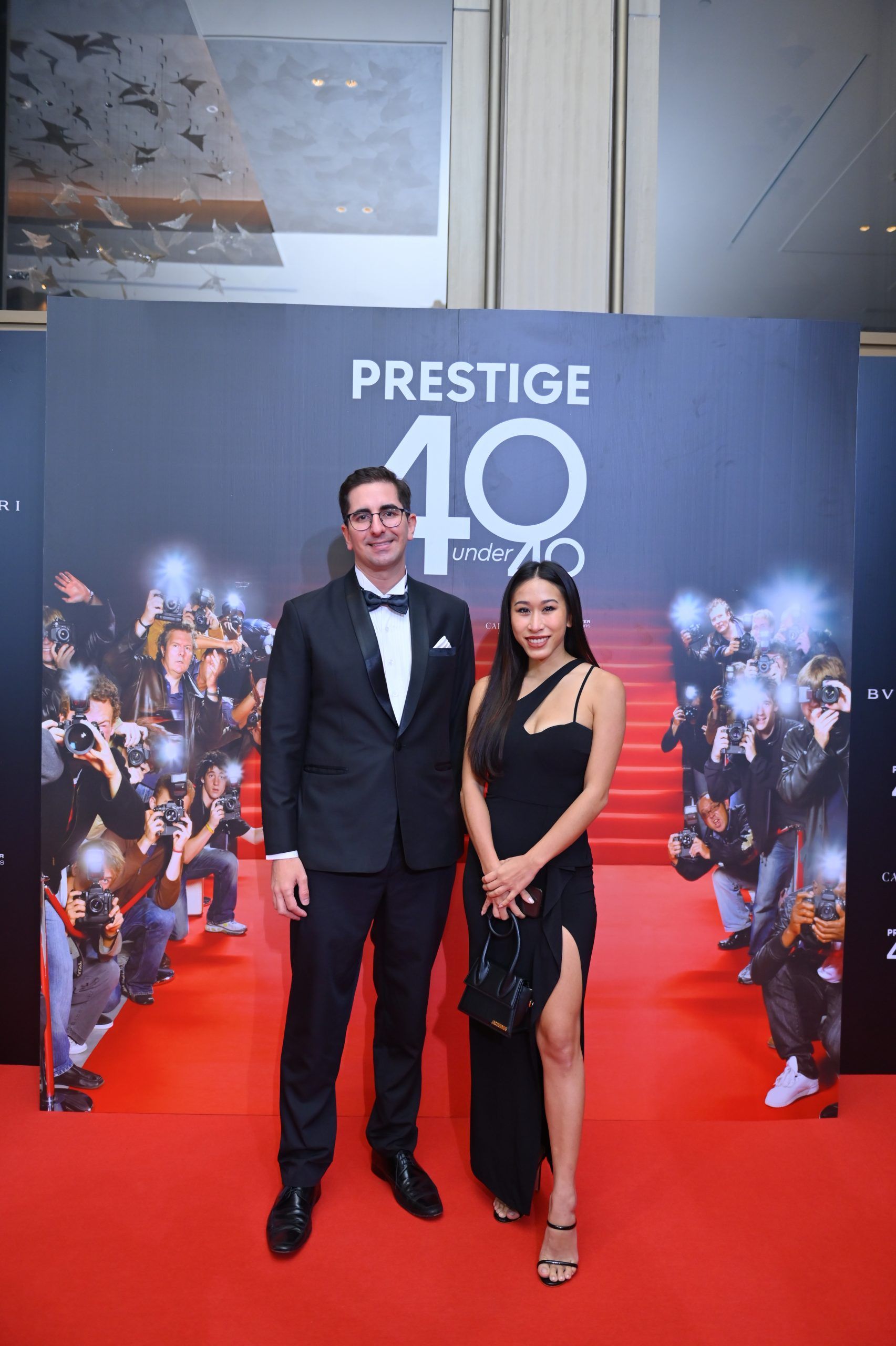 On The Red Carpet Of The Prestige 40 Under 40 Class Of 2022 Première