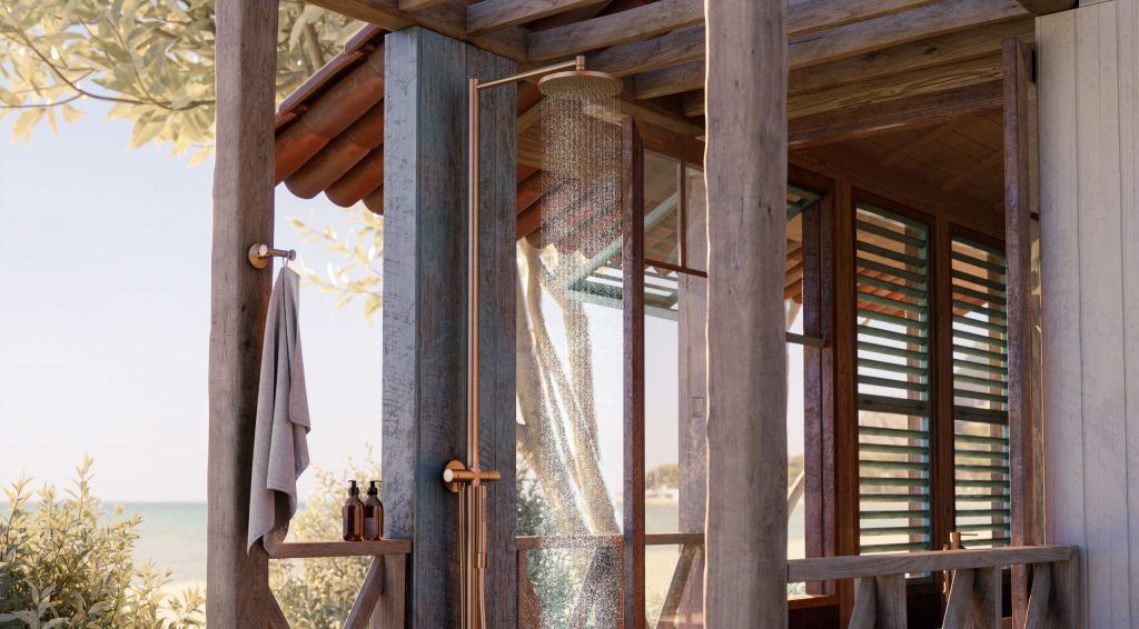 The AXOR Starck Nature Shower Embodies the Perfect Balance Between Indoor and Outdoor Living