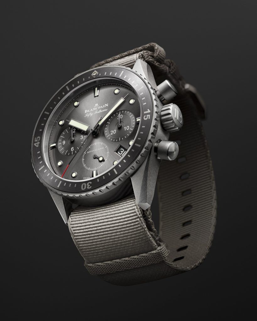 Blancpain Introduces New Materials for its Fifty Fathoms