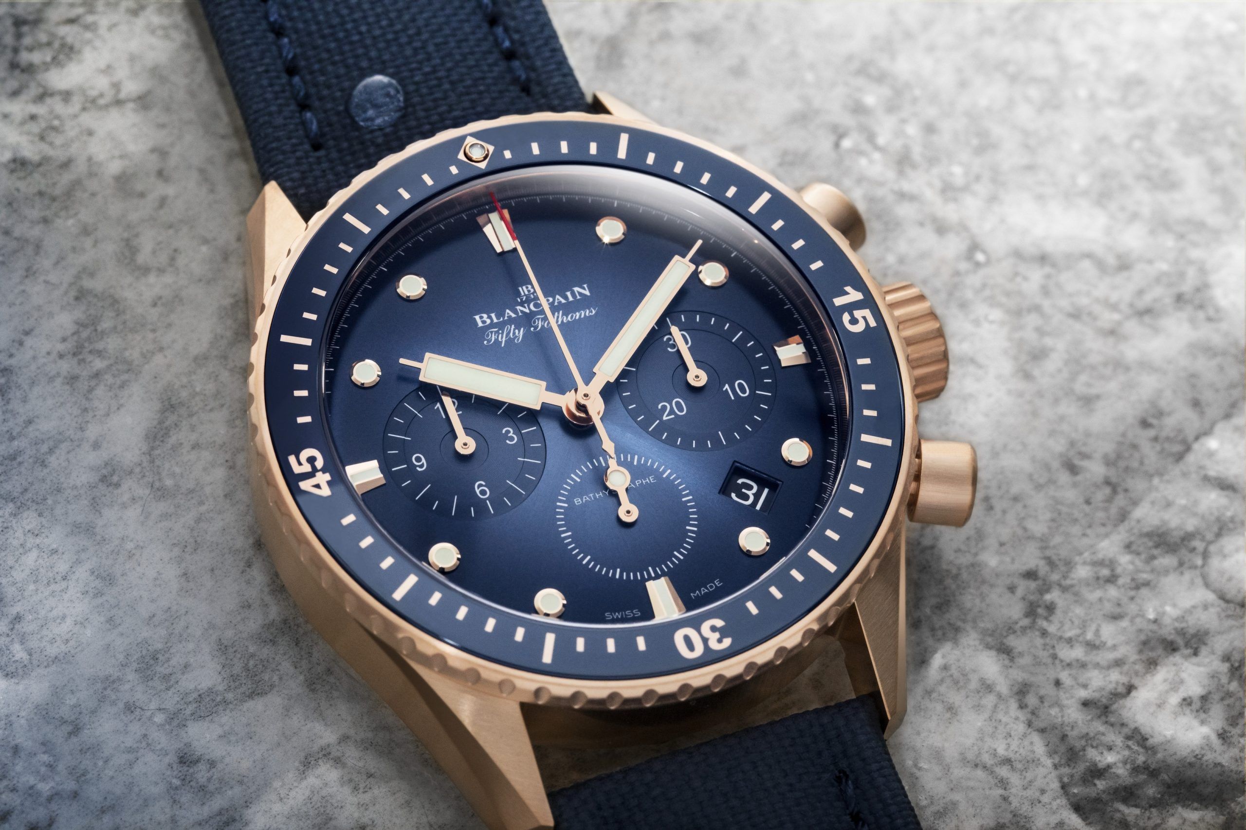 Blancpain Introduces New Materials for its Fifty Fathoms