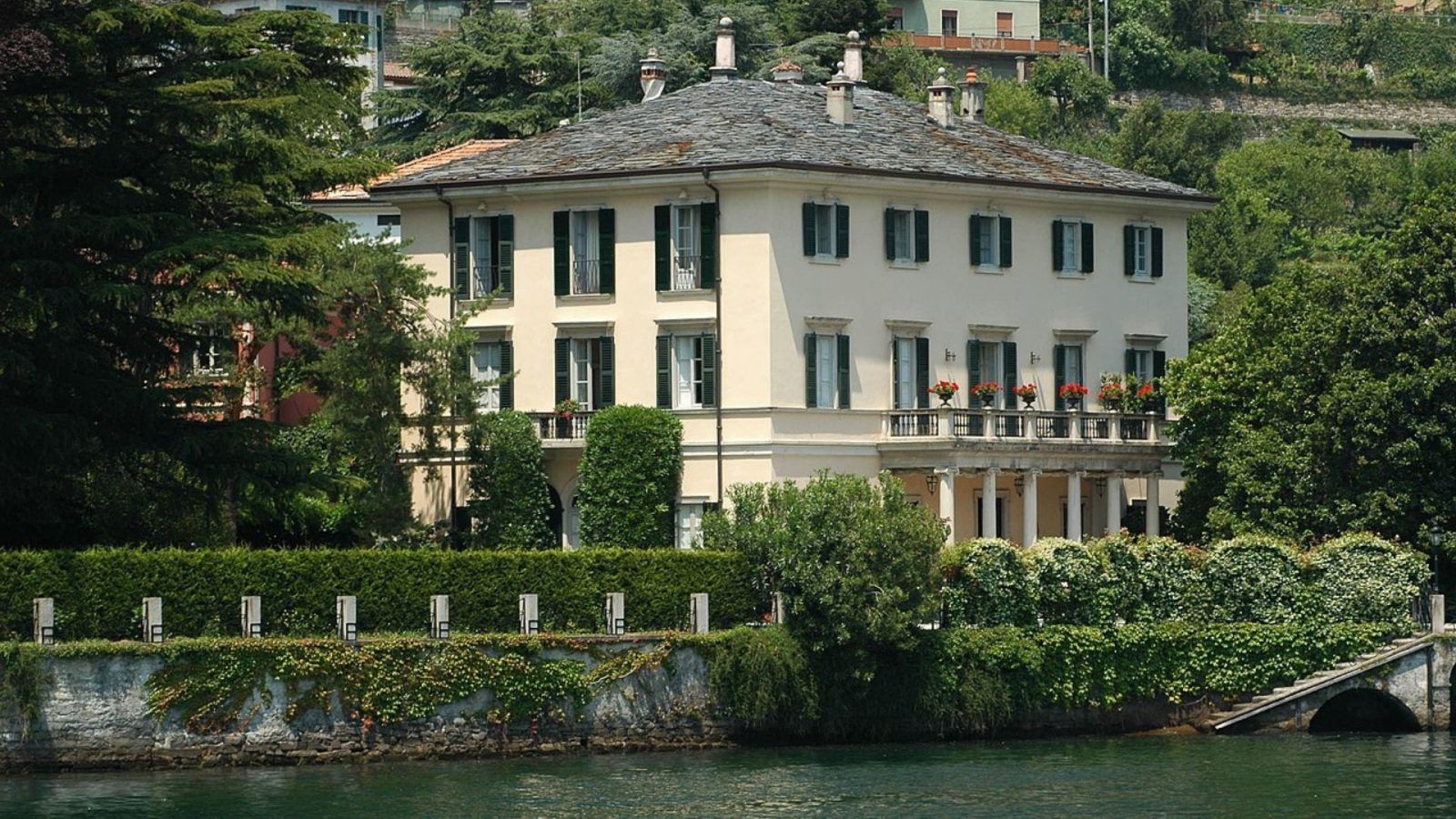 A Look inside George Clooney's Mansion on Lake Como, Italy