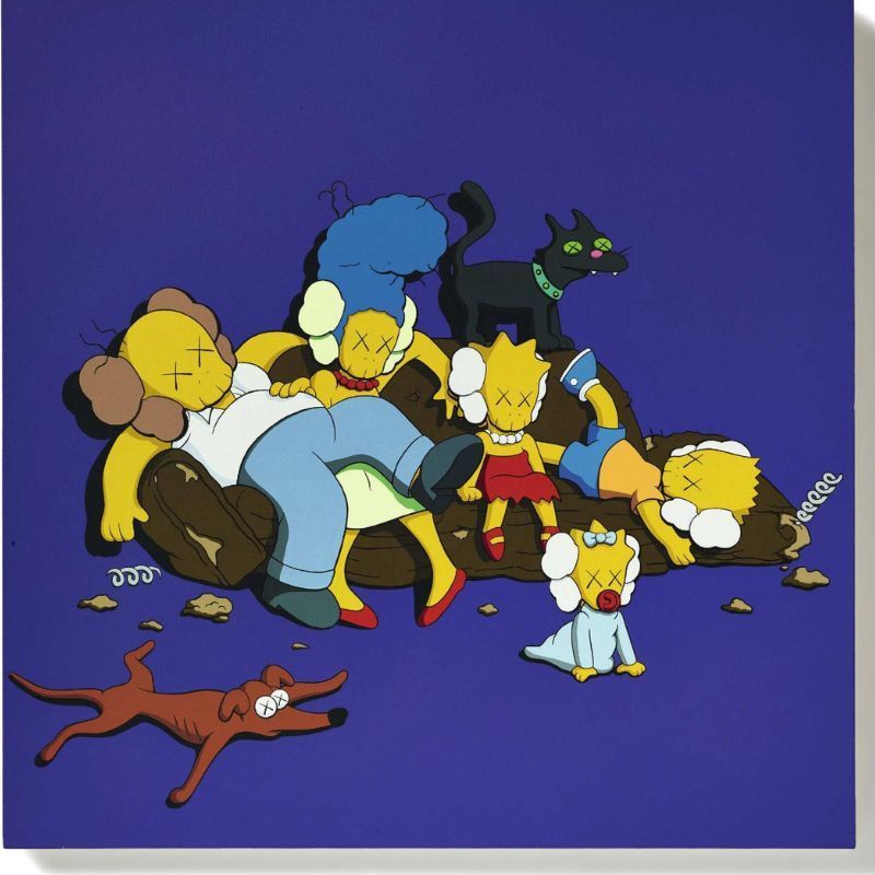 KAWS × The Simpsons（Limited Edition／C10） KAWS C10 The Kimpsonsカウズ - 古本買取 2手舎/二手舎 nitesha