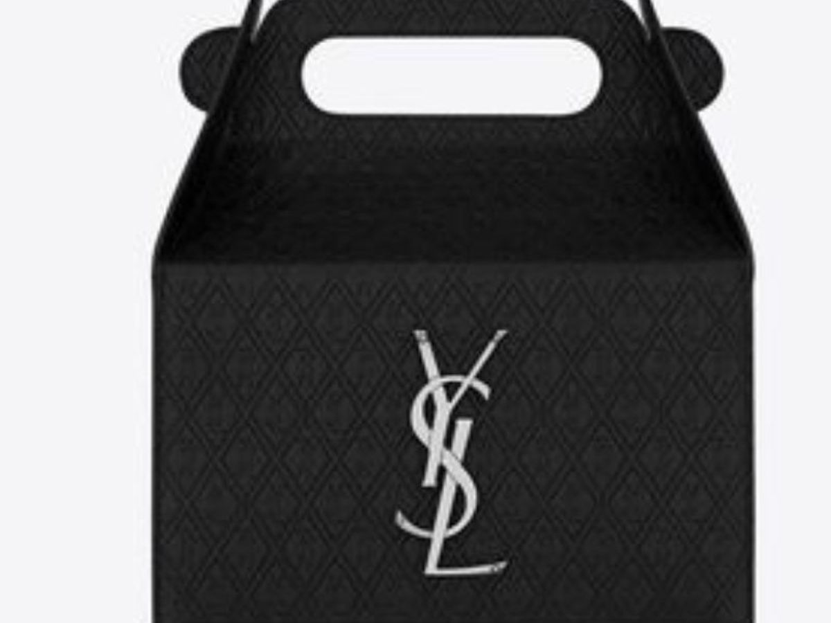 YSL lunch box bag