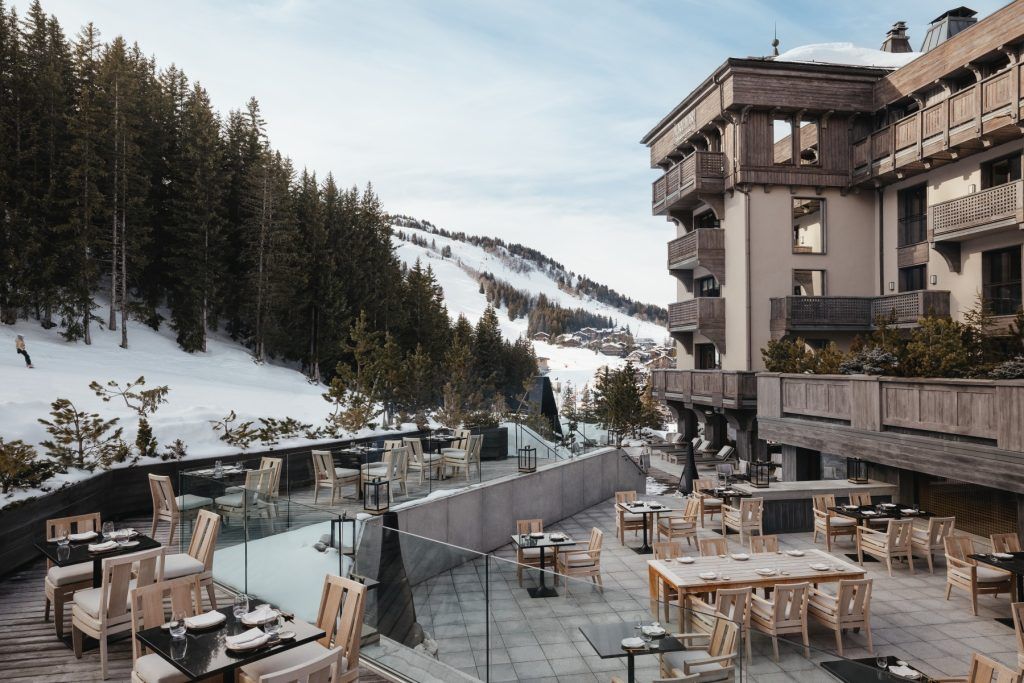 The Terrace at Aman Le Melezin, France