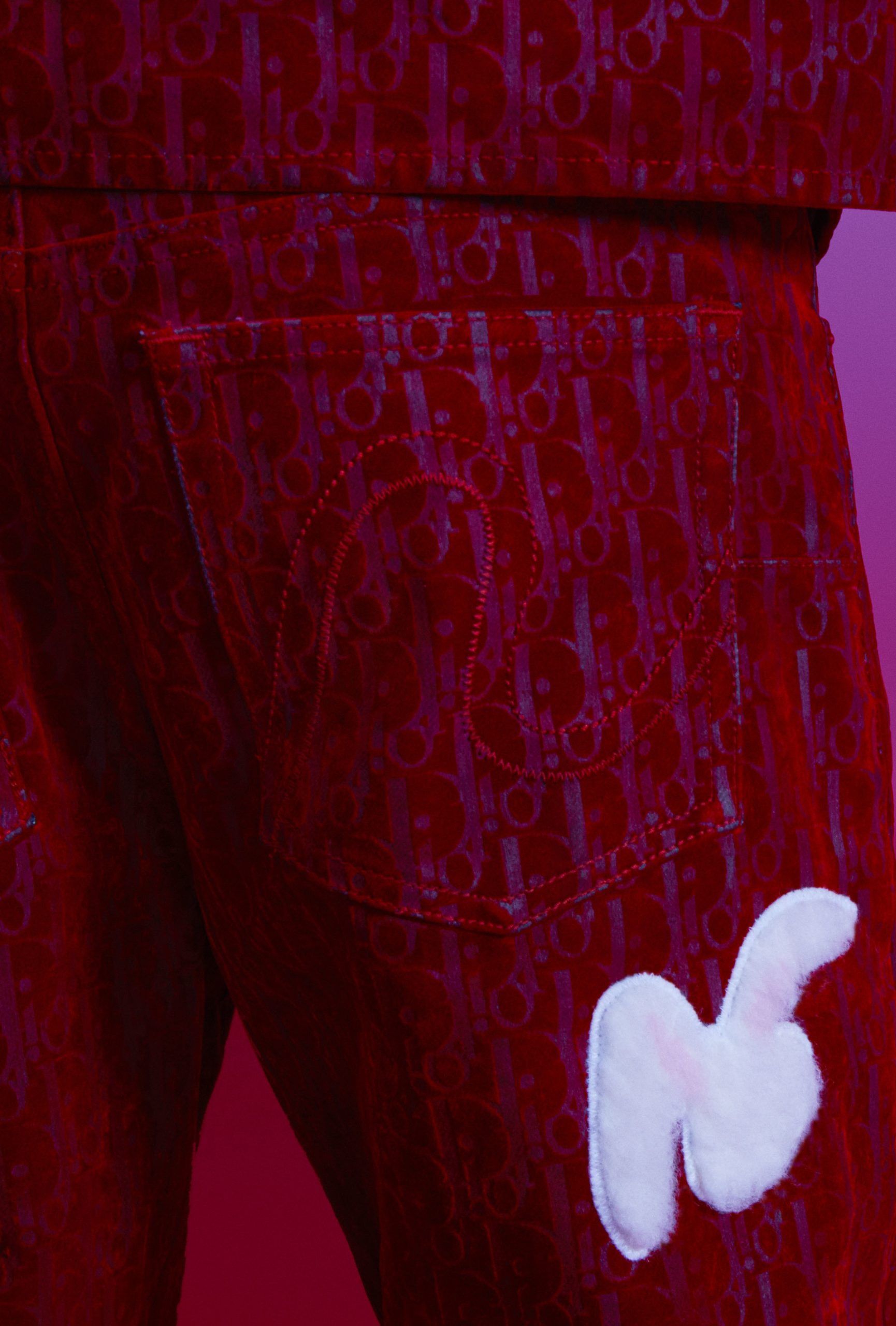 Dior Rabbit Pattern Dior's ERL Lunar Capsule Showcases the Adorable Rabbit Head