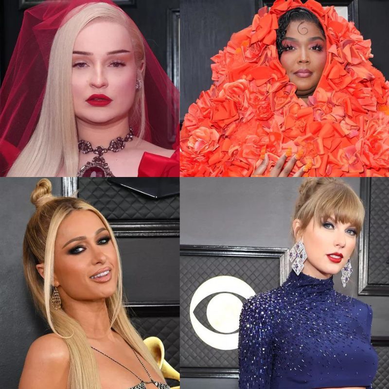 The Most Eye-Catching Beauty Looks from The 2023 Grammys Red Carpet