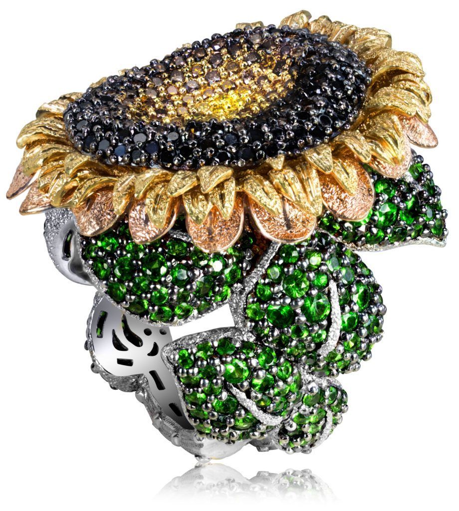 Alex Soldier’s Sunflower ring