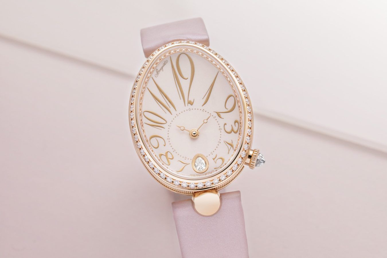 Breguet s Pink Reine de Naples 8918 Timepiece Exudes Feminine Charm