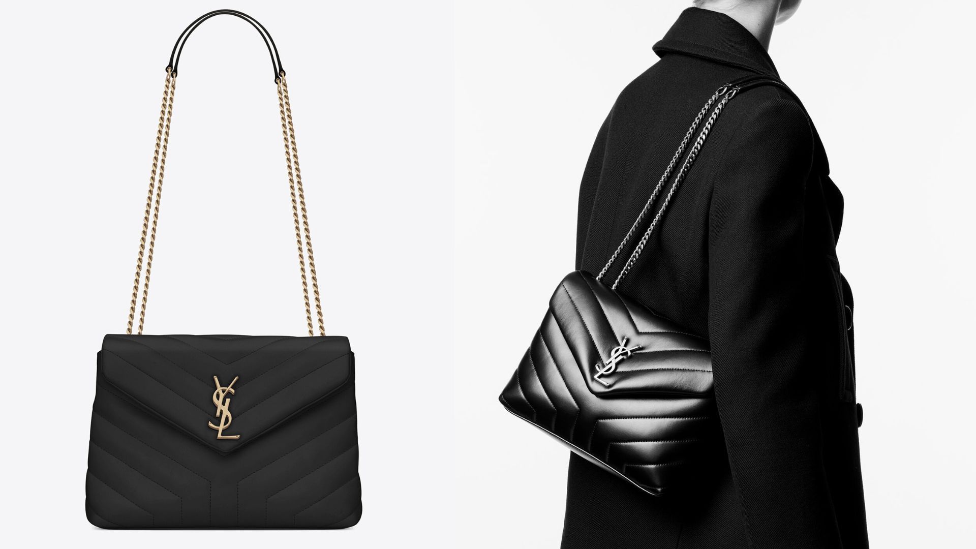 One Bag Three Ways With The Saint Laurent Monogram Shoulder Bag 