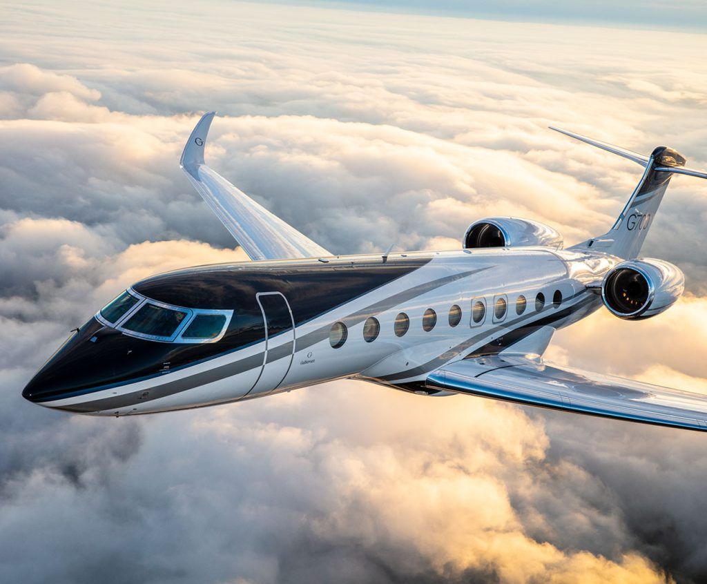 I flew on a $75 million Bombardier Global 7500 private jet from