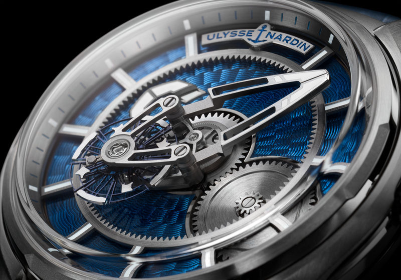 Ulysse Nardin Unveils the Limited Edition Freak X Enamel Blue