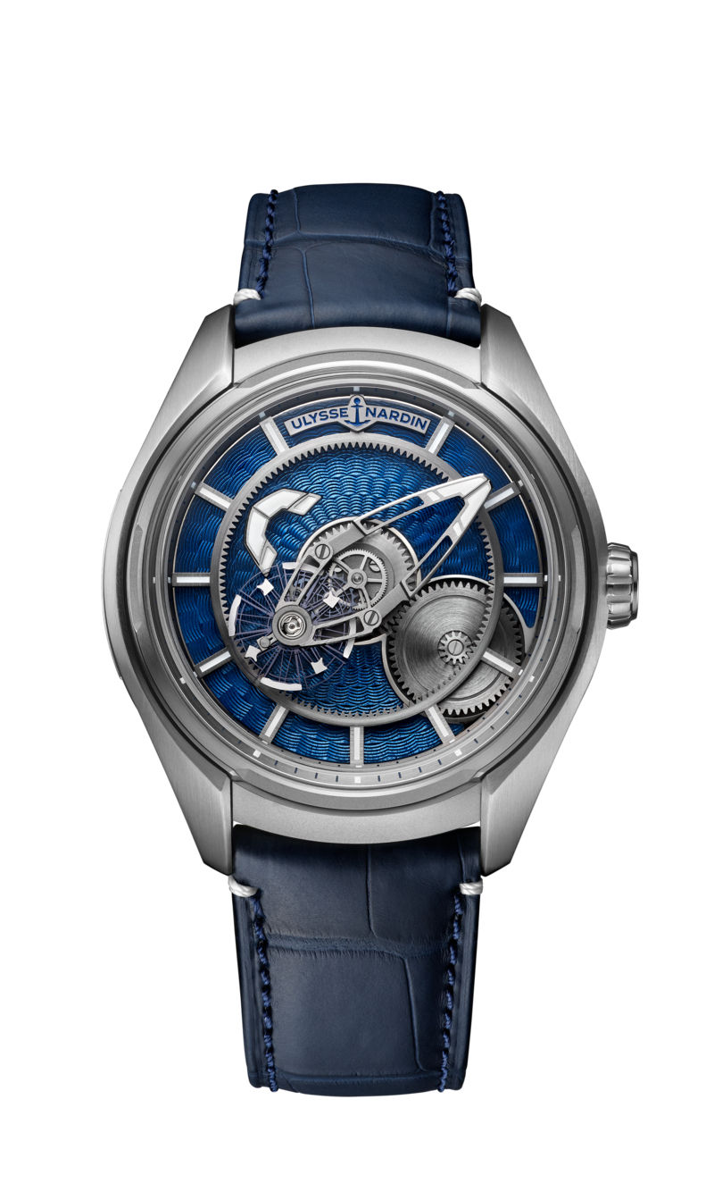 Ulysse Nardin Unveils the Limited Edition Freak X Enamel Blue