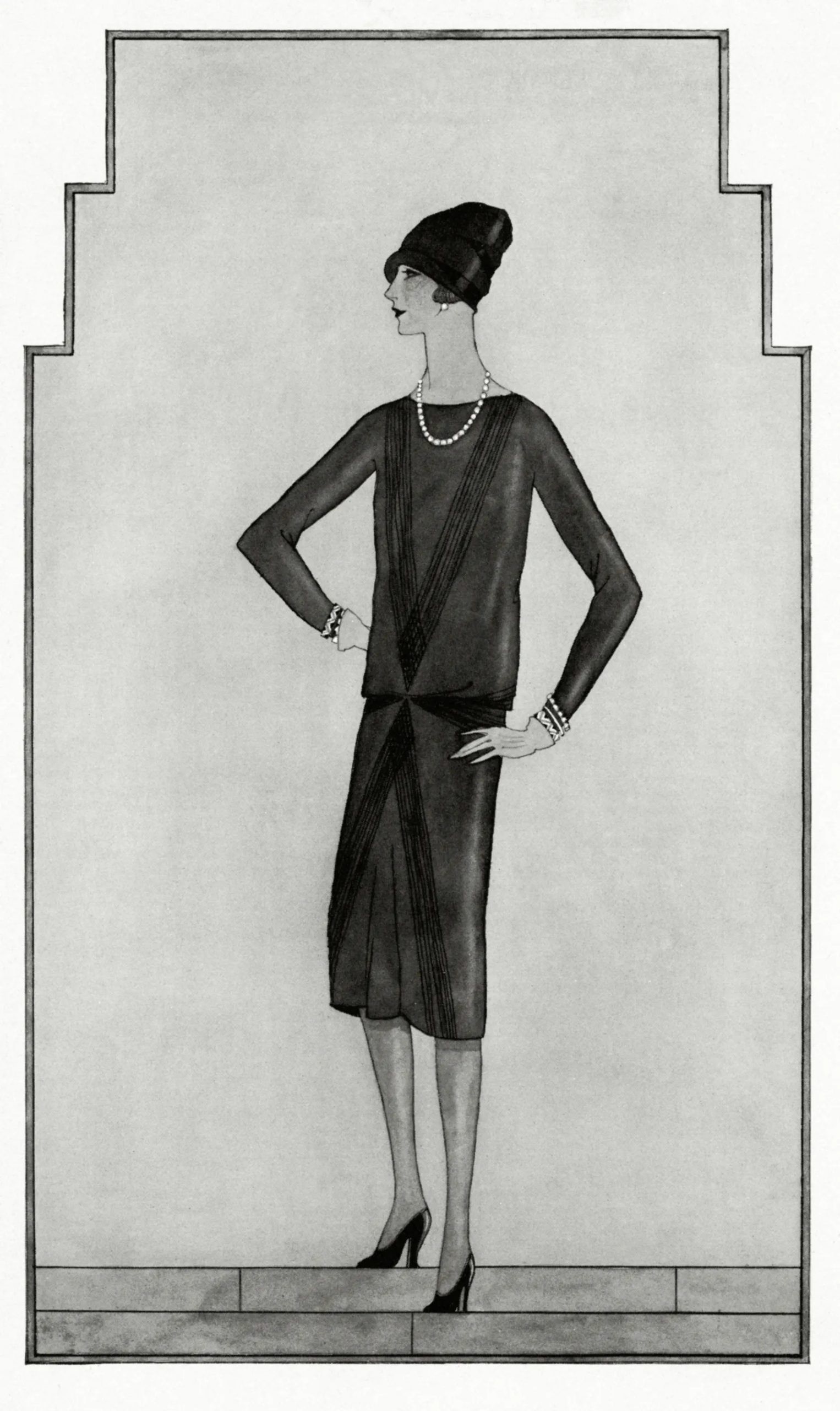 Dresses that ruled the 1920's. 1-Chanel's Little Black Dress, by Smruti  Gupta