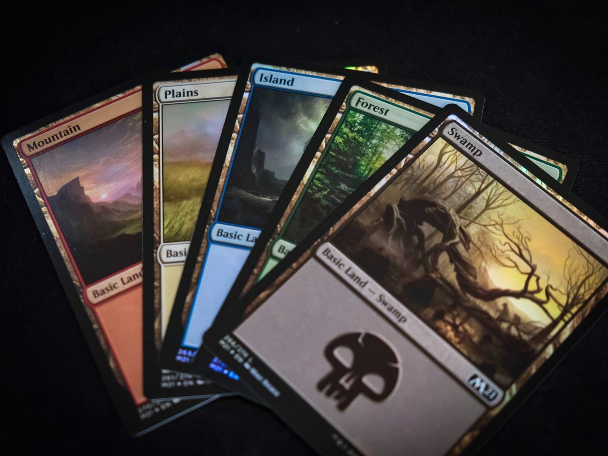 mtg land cards worth money MTG Lot of (27) Land Cards ~ Magic the Gathering RARE, Uncommon, Common Land