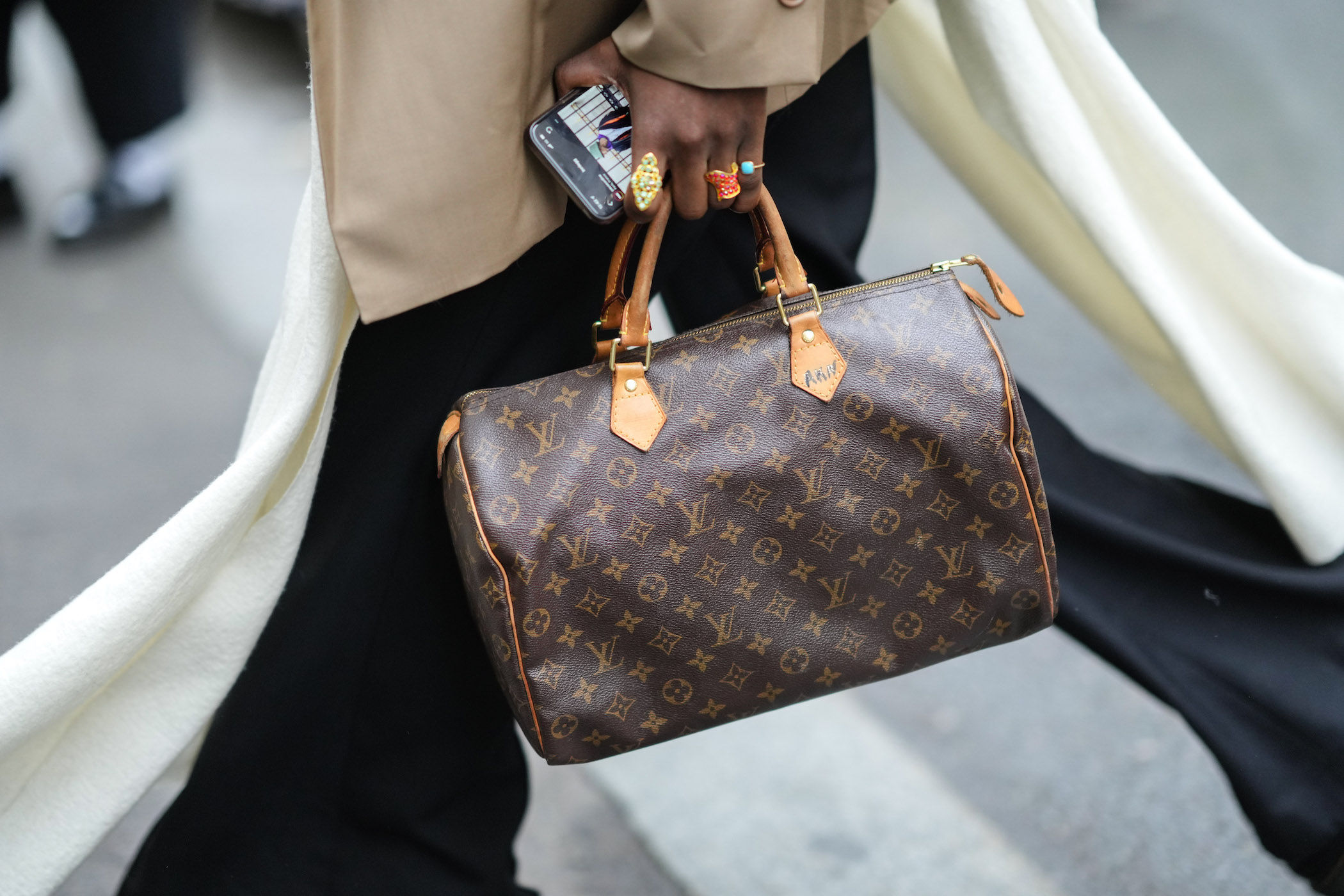 ORANGE JERSEY WITH GOLD-TONE METAL 2.55 SHOULDER BAG, CHANEL, 2009, A  Collection of a Lifetime: Chanel Online, Jewellery