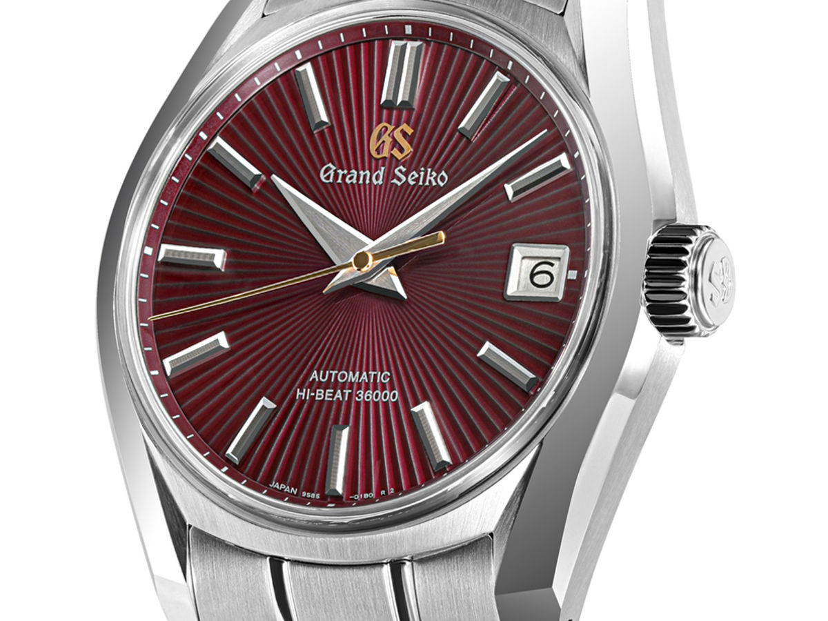 Grand seiko clearance red dial