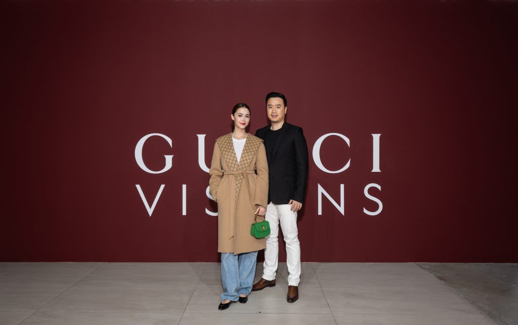Vises “Note” Rangsisingpipat and Patricia “Pat” Good Explore the Landmark Gucci Visions Exhibition