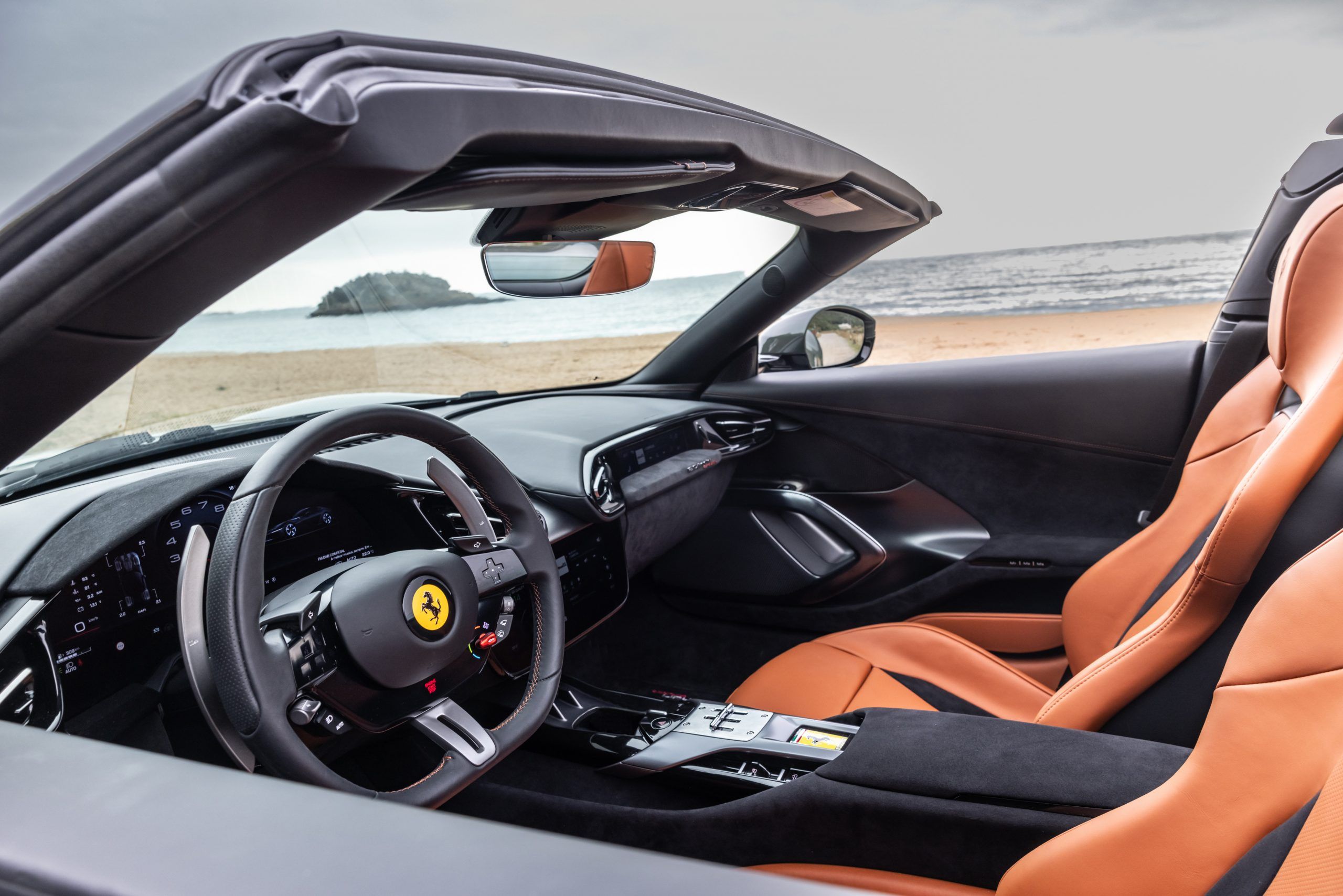 First Drive: Ferrari 12Cilindri Spider Hits the Road in Portugal