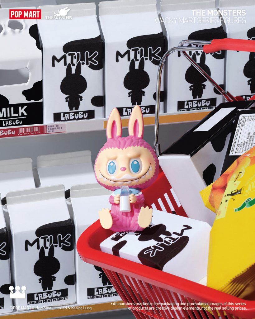 THE MONSTERS LABUBU Wacky Mart Series Figures, Blind Box