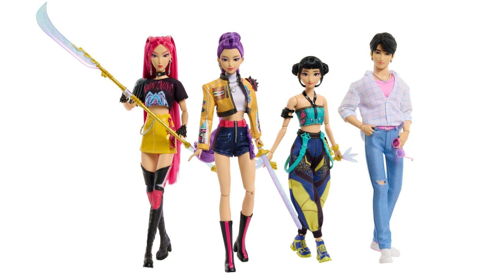 First Look at Mattel and Hasbro's KPop Demon Hunters Toys