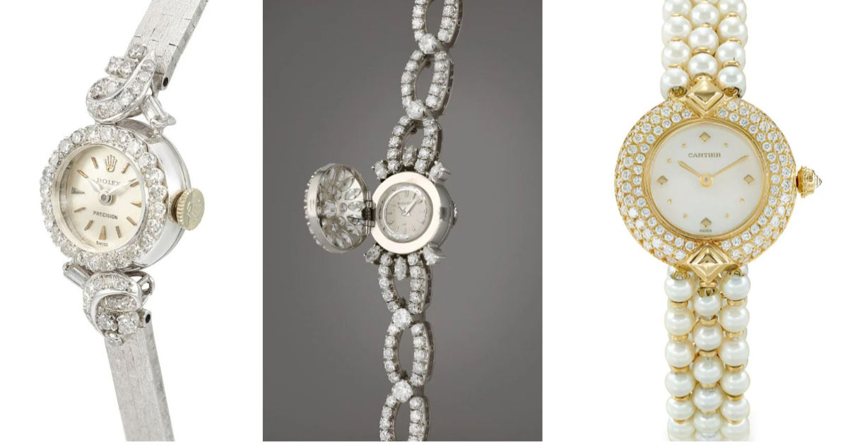 Diamonds, Pearls and Pure Glam: Tracing the Most Beautiful Vintage Cocktail Watches