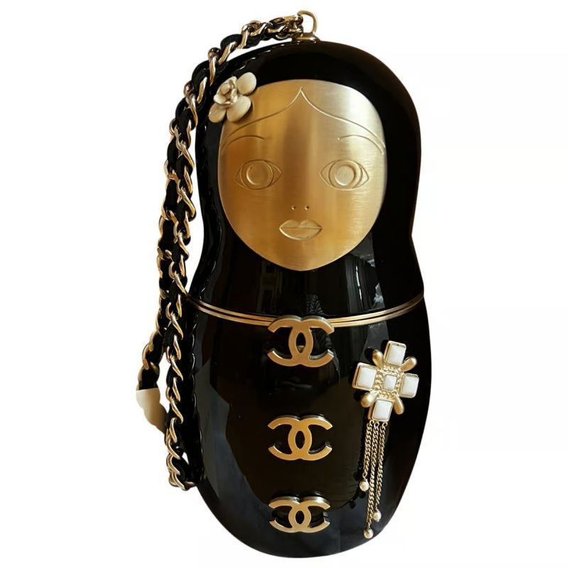Limited Edition Chanel Doll Bag at 1stDibs  channel doll bag, doll bag  chanel, chanel doll purse