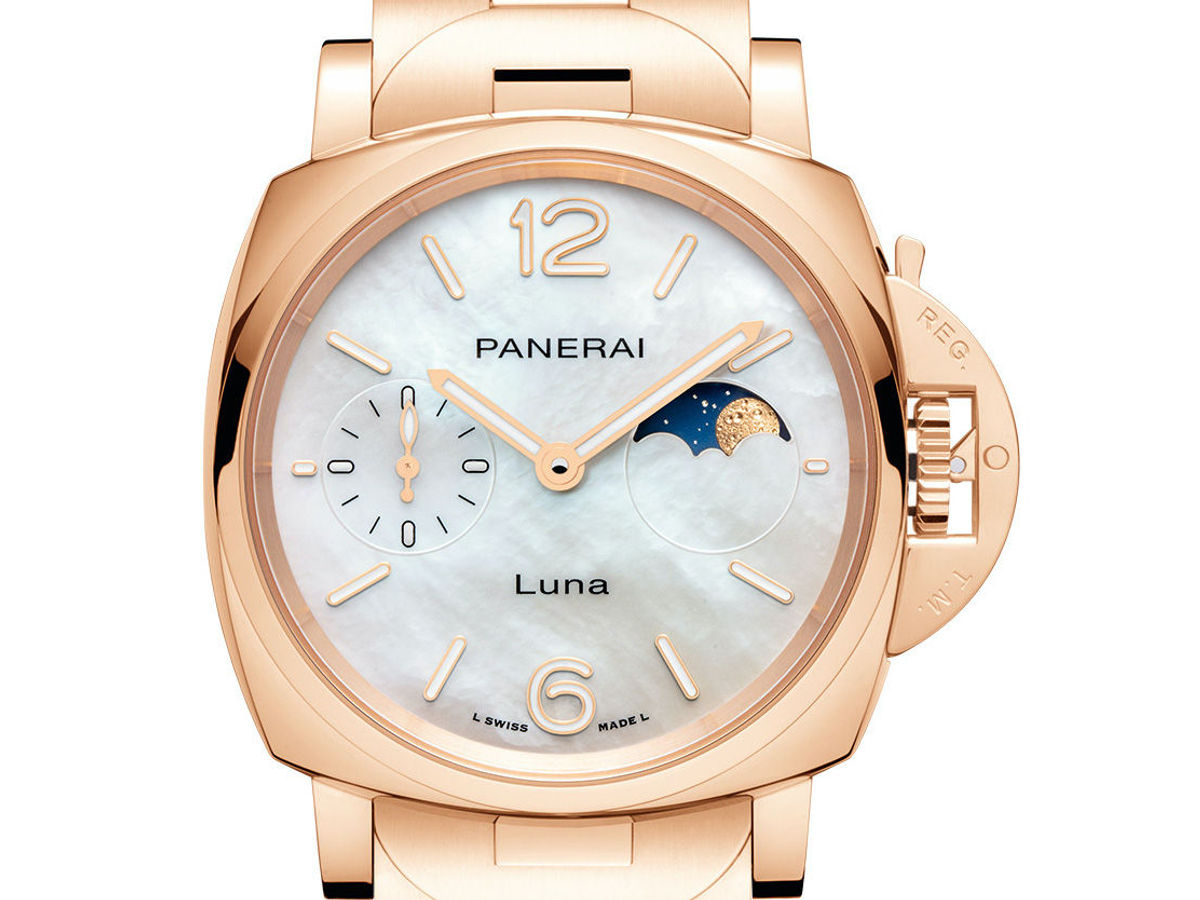 Panerai Luminor Due collection now in precious metals