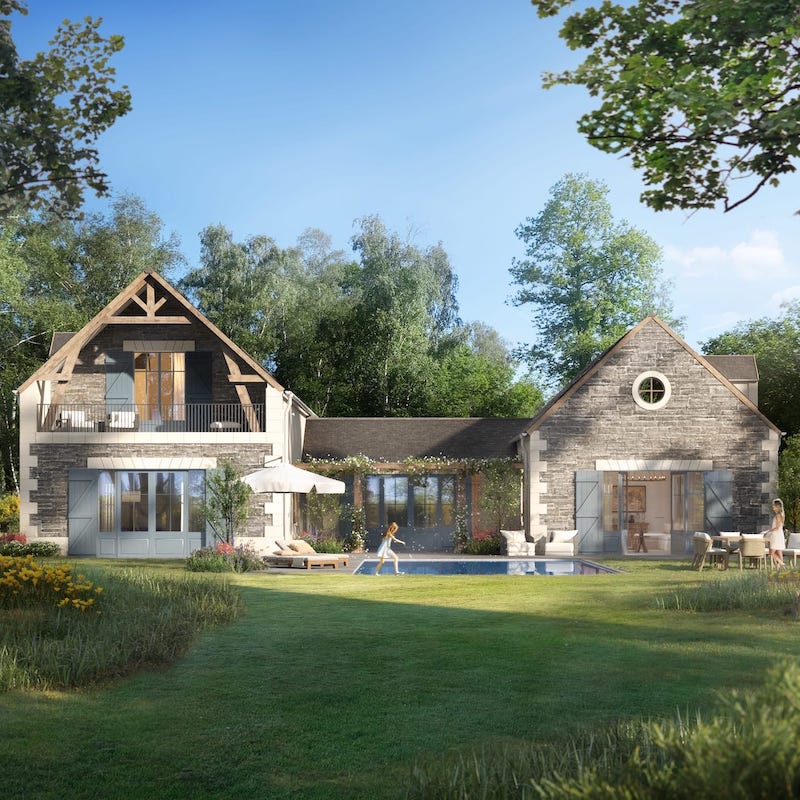 What to Expect at the New Cour du Baron Residences at Les Bordes Estate Golf Club