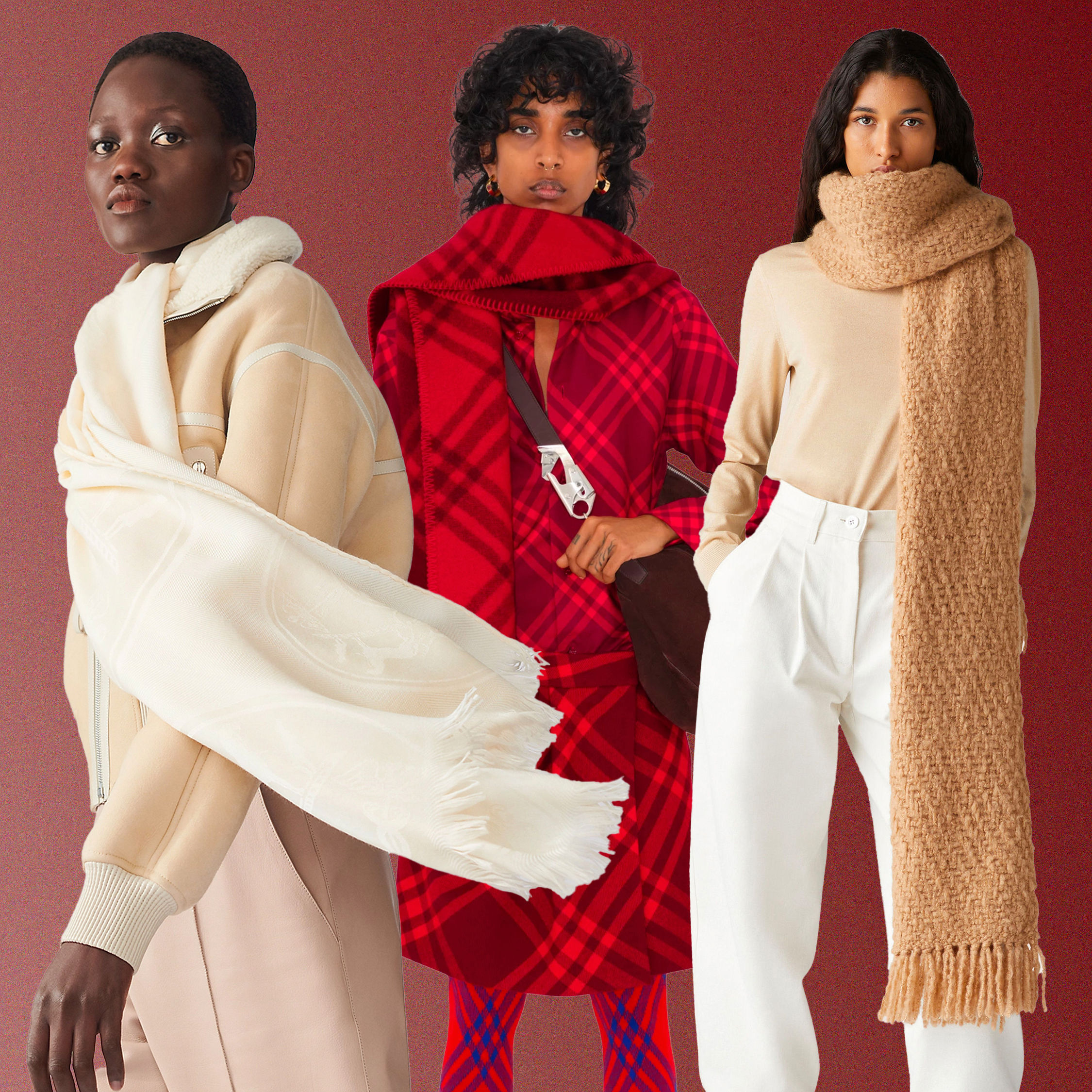 11 best statement scarves to snuggle up in on your winter holiday