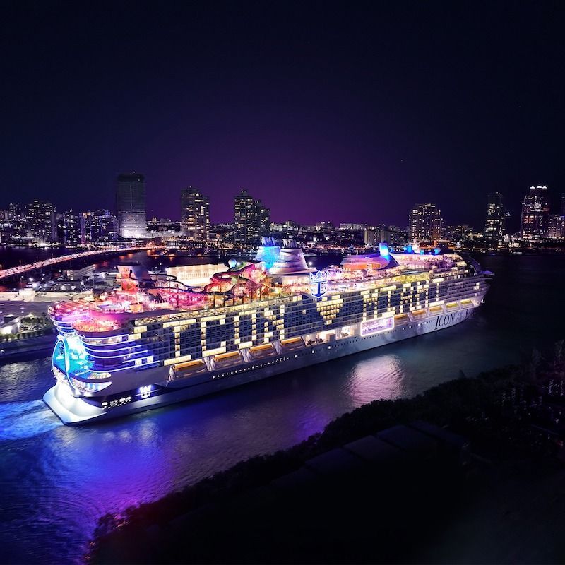 The World’s Largest Cruise Ship Has Embarked on Its Maiden Voyage From Miami